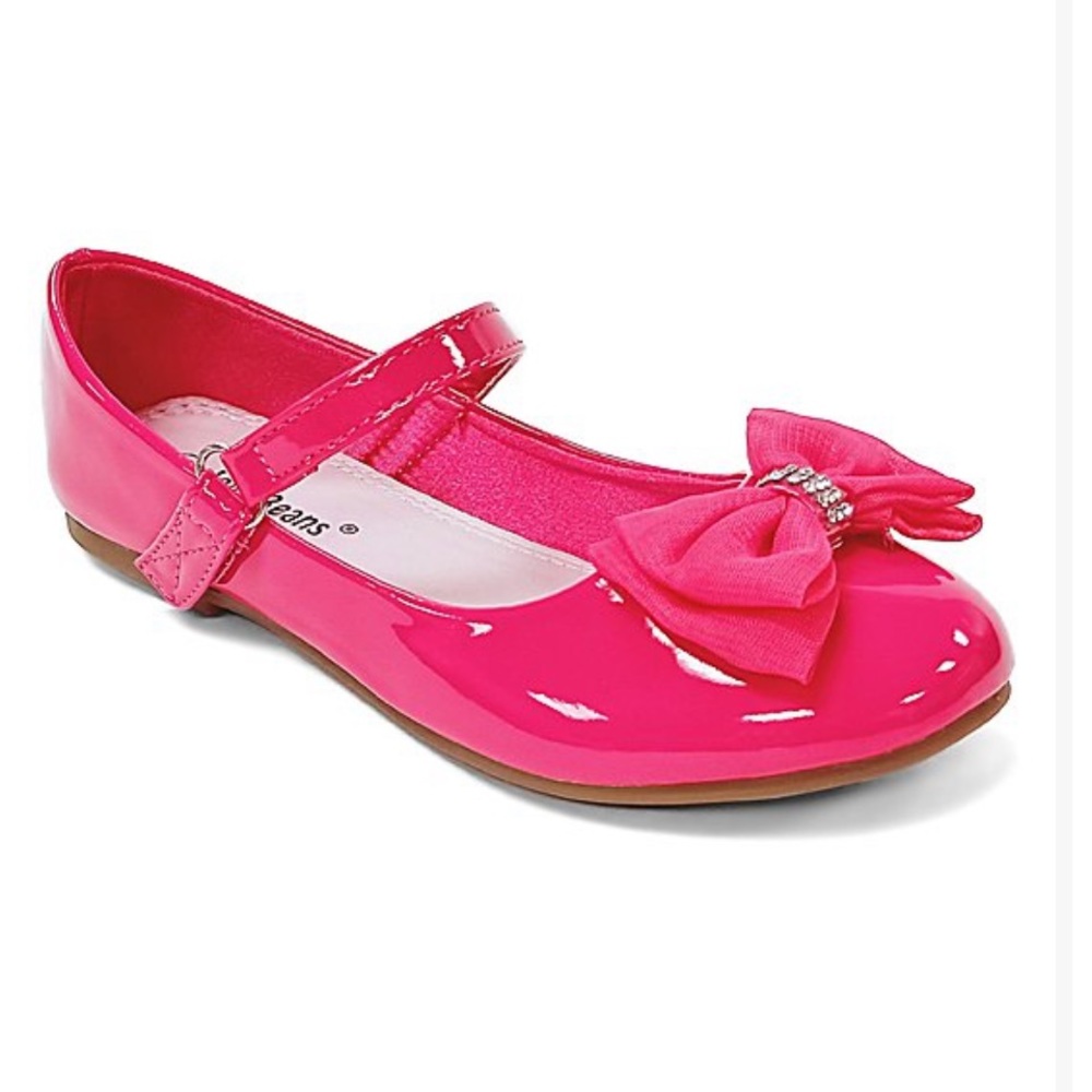 NEW Jelly Beans Hot Pink Girls Shoes Toddler Size 11